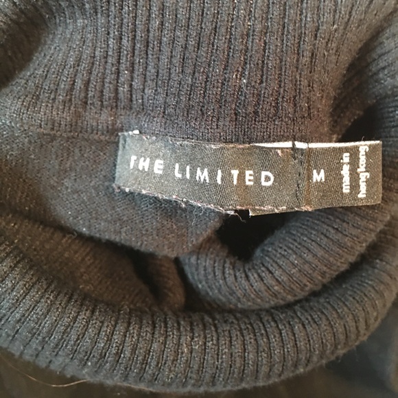 The Limited- black turtleneck size Med - Picture 2 of 5